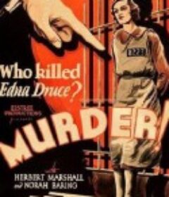 谋杀 Murder!            (1930)